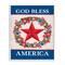 Stupell Industries God Bless America Wreath Framed Giclee Art